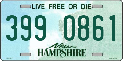 NH license plate 3990861