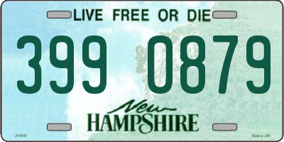 NH license plate 3990879