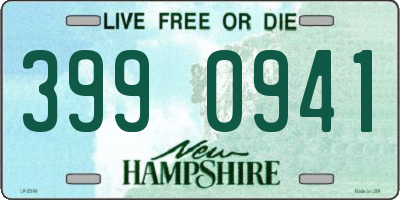 NH license plate 3990941