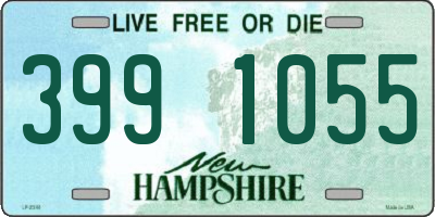 NH license plate 3991055