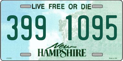 NH license plate 3991095