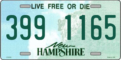 NH license plate 3991165