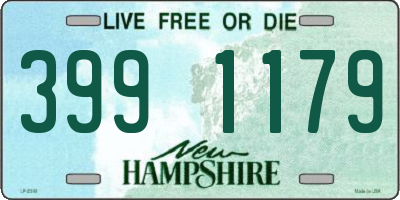 NH license plate 3991179