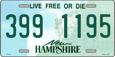 NH license plate 3991195