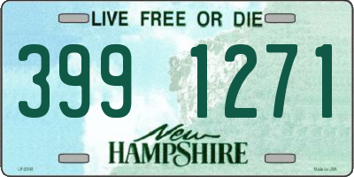 NH license plate 3991271