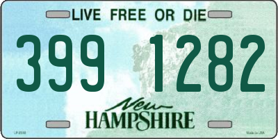 NH license plate 3991282