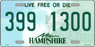 NH license plate 3991300