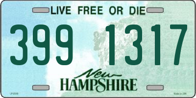 NH license plate 3991317