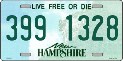 NH license plate 3991328