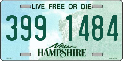 NH license plate 3991484