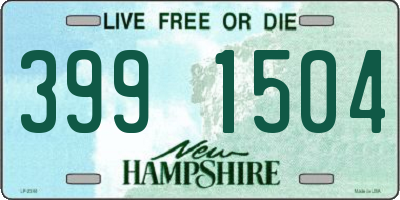 NH license plate 3991504