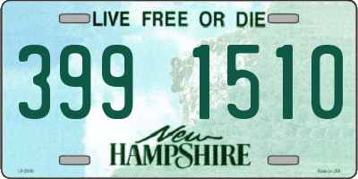 NH license plate 3991510