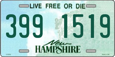 NH license plate 3991519