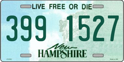 NH license plate 3991527