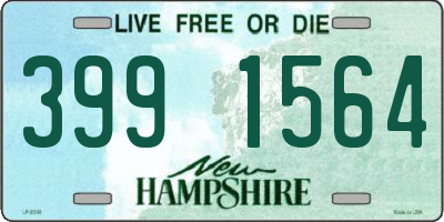 NH license plate 3991564