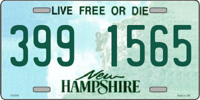 NH license plate 3991565