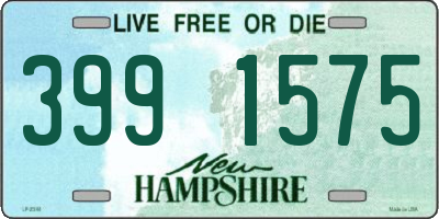 NH license plate 3991575