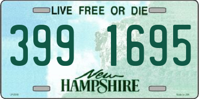 NH license plate 3991695