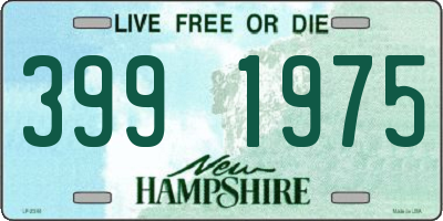 NH license plate 3991975