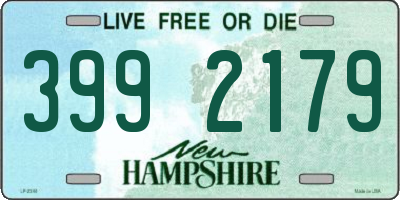 NH license plate 3992179