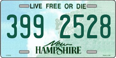 NH license plate 3992528