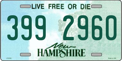 NH license plate 3992960