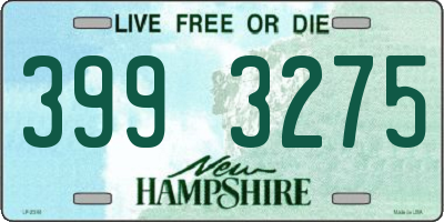 NH license plate 3993275