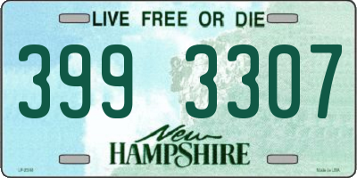 NH license plate 3993307