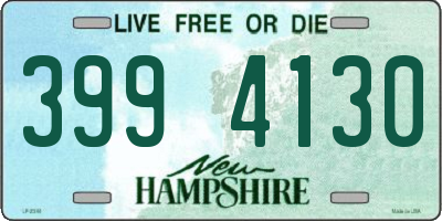 NH license plate 3994130