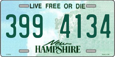 NH license plate 3994134