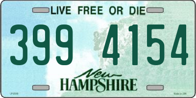 NH license plate 3994154