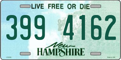 NH license plate 3994162