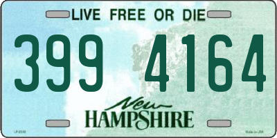 NH license plate 3994164