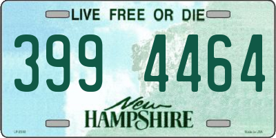 NH license plate 3994464