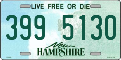 NH license plate 3995130