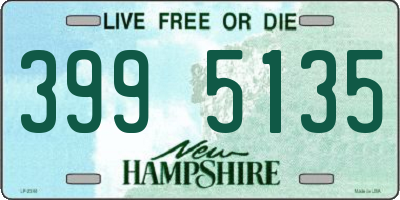 NH license plate 3995135