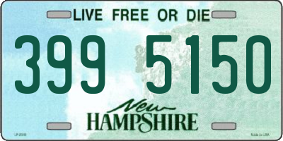 NH license plate 3995150
