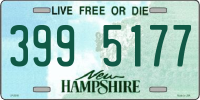 NH license plate 3995177