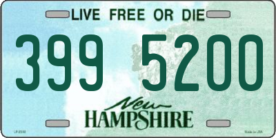 NH license plate 3995200