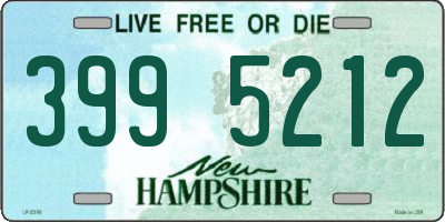 NH license plate 3995212