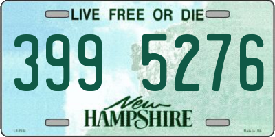 NH license plate 3995276