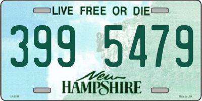 NH license plate 3995479