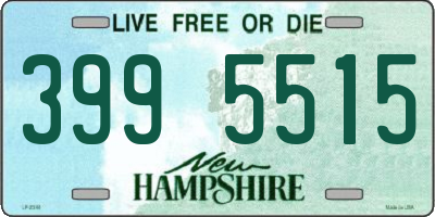 NH license plate 3995515