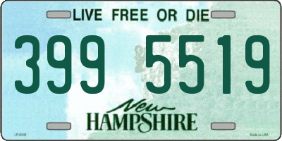 NH license plate 3995519