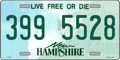 NH license plate 3995528