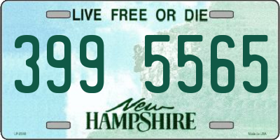 NH license plate 3995565