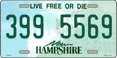 NH license plate 3995569