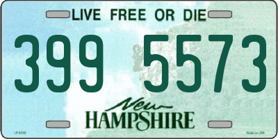 NH license plate 3995573