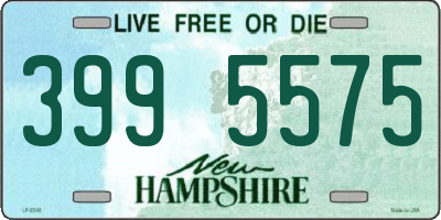 NH license plate 3995575