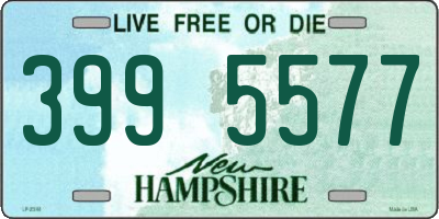 NH license plate 3995577